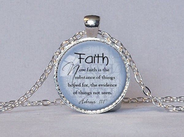 Bible Quote Jewelry Scripture Pendant Faith