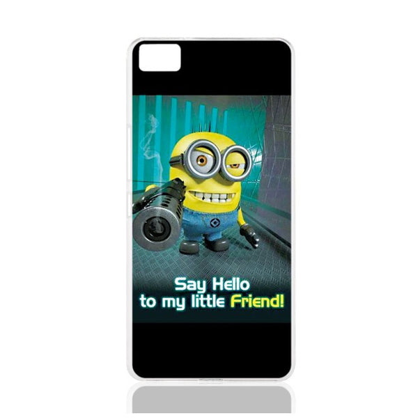 Say Hello To My Little Friend Minions Cellphone Cover Case