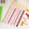 1 Pcs 0.5mm Korean Cute Kawaii Chocolate Cake Gel Pen Set For Writing Office School Supplies Stationery For Kids Student Gift