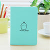 2017-2018 Cute Kawaii Notebook Cartoon Molang Rabbit Journal  Diary Planner Notepad for Kids Gift Korean Stationery Three Covers