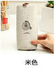 Retro towers linen pencil bag students Paris style pencil cases stationery material escolar office supplies New Arrival