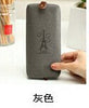 Retro towers linen pencil bag students Paris style pencil cases stationery material escolar office supplies New Arrival