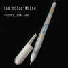 0.8MM White Ink Color Photo Album Gel Pen Stationery Office Learning Cute Pen Unisex Pen Wedding Pen Gift for Kids