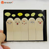 200 Pages Kawaii Unique Scrapbooking Ten Fingers Sticker Bookmark Tab Flags Memo Book Marker Sticky Notes