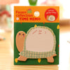 8 pcs Creative Stationery Forest Animal Series Cute Paper Memo Pad / Sticker Post Sticky Notes Notepad School Office Supplies