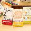 Animal Cat Panda Cute Kawaii Sticky Notes Post It Memo Pad School Supplies Planner Stickers Paper Bookmarks Korean Stationery