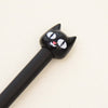 Cute Cartoon Kawaii Plastic Black Cat Gel pen for Kids Student Crative Gift Korean Stationery Free shipping 289