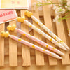 1 Pics 0.5mm Kawaii Cute Korean Yellow Duck Animal 3D Ballpoint Ball Point Pens For Writing Office School Supplies Stationery