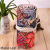 National Canvas School Pencil Case 36/48/72 Holes Roll Up Pencil Bag Portable Pencil Box  School Supplies material escolar