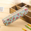 Fresh Style Lace Fringe Little Flowers Multi-function Zipper Pencil Bag Storage Bag Gift Stationery