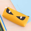 New Cute Kawaii Cat Pencil Case Pu Leather Pen Bag for Kits Student Gift Korean Stationery Free shipping 1157