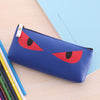 New Cute Kawaii Cat Pencil Case Pu Leather Pen Bag for Kits Student Gift Korean Stationery Free shipping 1157