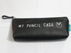 Best Deal High Quality PU Leather Pencil Case Classical Black And White Color Korea Stationery School Supplies Pencil Bags