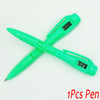 6 color U Pick digital watch Test pen electronic Clock pen Students civil servants Private office 1Pcs Ball point pen