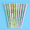 10 Pcs/Set Color Gel Pen Kawaii Stationery Korean Flower Canetas Escolar Papelaria Zakka Office Material School Supplies