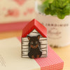 3D Cartoon Kawaii Scrapbooking Cat Dog Box Stickers Cute Korean Stationery Sticky Notes Office School Supplies Post It Memo Pad