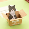 3D Cartoon Kawaii Scrapbooking Cat Dog Box Stickers Cute Korean Stationery Sticky Notes Office School Supplies Post It Memo Pad