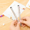 Silver Metal Parker Brand Ballpoint pens Ball point for Business Gift School Office Supplies Wholesale Free shipping 10021