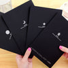 1 Notebook Diary Black Paper Notepad 16K 32K 56K Sketch Graffiti Notebook for Drawing Painting Office School Stationery Gifts