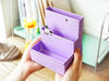 2016 New Powder Box DIY Make up Organizer Box Desk Decor Stationery Cosmetic Box Storage Box Free Shipping