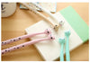 4 Pcs / Pack 0.5mm Cute Candy Color Bow Cat Gel Ink Pen Maker Pen School Office Supply Escolar Papelaria