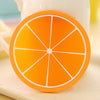 1 pcs silicone dining table placemats coaster kitchen accessories mat cup bar mug fruit colorful placemats coaster mats & pads