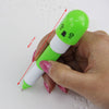 6PCS Cute Smiling Face Pill Ball Point Pen Pencils Telescopic Vitamin Capsule Ballpen for School Office Supplies