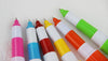 6PCS Cute Smiling Face Pill Ball Point Pen Pencils Telescopic Vitamin Capsule Ballpen for School Office Supplies