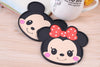 Mickey Mouse silicone dining table placemats coaster coffee drinks kitchen accessories cup bar mug placemats coaster mats  pads