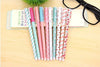 10 Pcs/lot Color Gel Pen Kawaii Stationery Korean Flower Canetas Escolar Papelaria Gift Office Material School Supplies