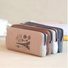 Retro towers linen pencil bag students Paris style pencil cases stationery material escolar office supplies New Arrival