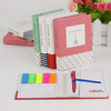 Korean Creative Tower Hardcover Combine Memopad Notepad Stationery Diary Notebook Office School Supplies With Pen 1pcs