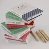 Korean Creative Tower Hardcover Combine Memopad Notepad Stationery Diary Notebook Office School Supplies With Pen 1pcs