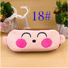 1 PCS Cute Cartoon Plush Pencil Case Kawaii Large Size School Kids Pencil Box Animals Stationery Fashion Makeup Bag for Women