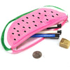 Newest Practical Big Volume Watermelon Fruit Kids Pen Pencil Bag Case Gift Cosmetics Purse Wallet Holder Pouch School Supplies