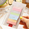 Cute 160 Pages Sticker School Supplies Memo Flags Mini Sticky Notes Memo Pad Girls Gifts