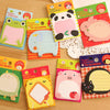 8 pcs Creative Stationery Forest Animal Series Cute Paper Memo Pad / Sticker Post Sticky Notes Notepad School Office Supplies