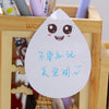 diy water drop face smily memo pad Sticky label post it school sticky note for school office supplies stationery wholesale new